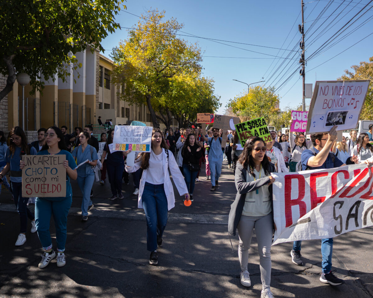 Protesta de Residentes de la Salud en San Juan