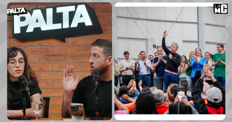 Conductores de La Mecha Corta en Palta en Vivo analizan elecciones y política en San Juan.
