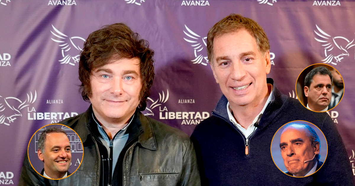 Cambio de Gabinete en el gobierno de Javier Milei. Entra Diego Santilli, salen Guillermo Francos y Lisandro Catalán, mientras que Manuel Adorni cambia de rol