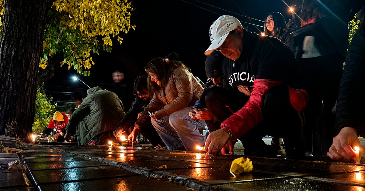 Valle Fértil marchó por cuarta vez a un mes de la muerte de Daniel Paredes en la Comisaría 12.
